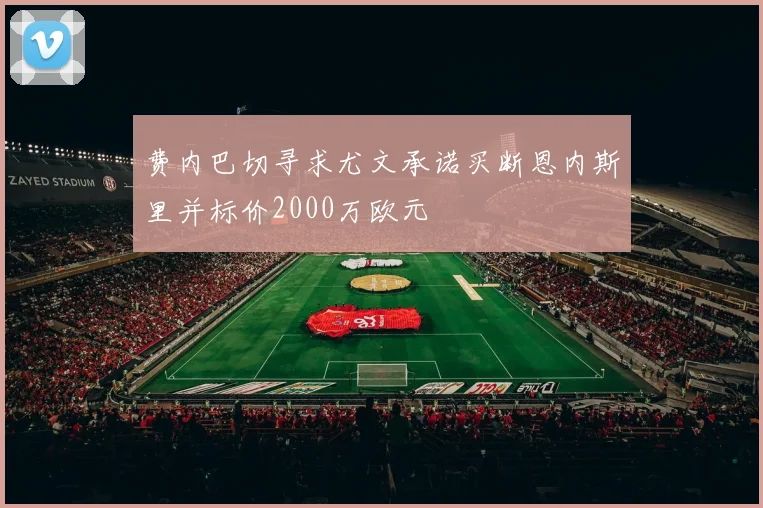 费内巴切寻求尤文承诺买断恩内斯里并标价2000万欧元